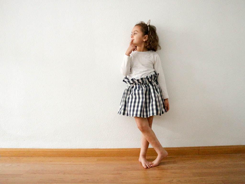 como hacer una falda sencilla