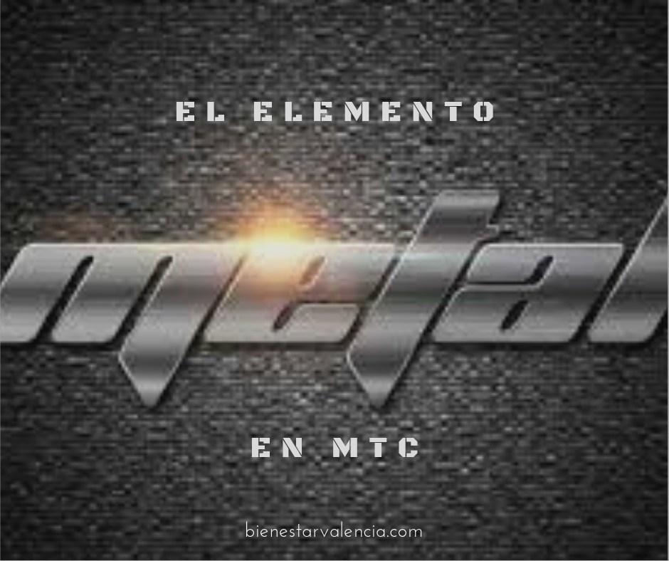 elemento metal medicina china