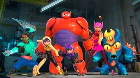 Películas para niños de 7 a 9 años Big Hero 6