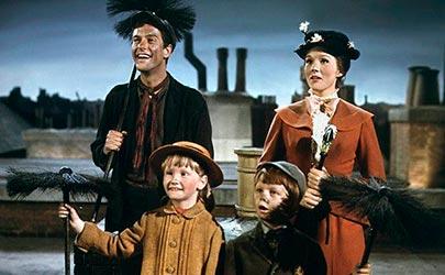 Películas para niños de 7 a 9 años Mary Poppins