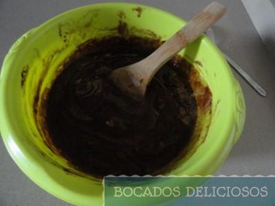 Mezclamos todos los ingredientes