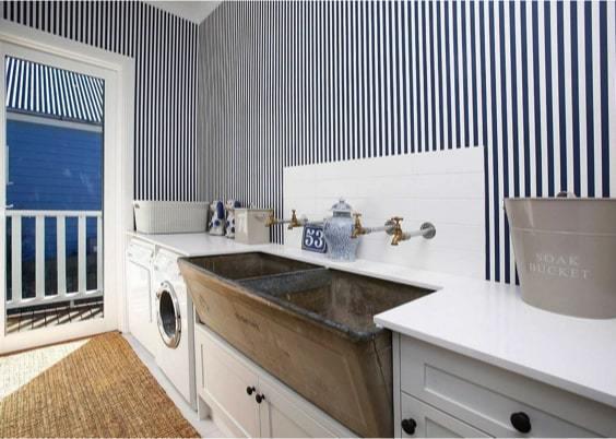 papel pintado tradicional mil rayas