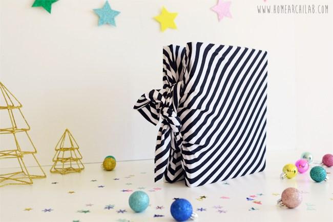 envolver regalos con tela