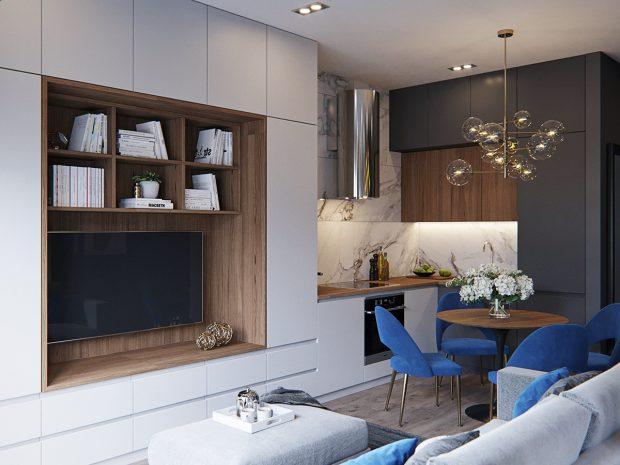 panelado marmol cocina