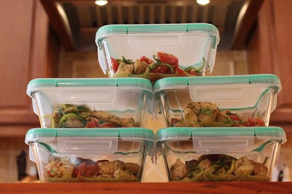 Resultat dimatges de batch cooking