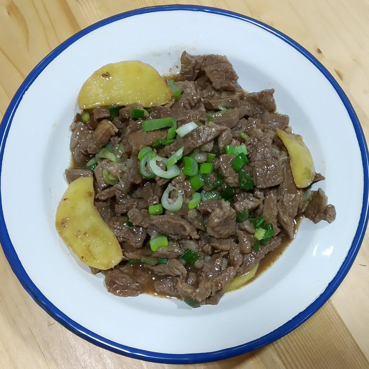 Receta de Ternera con jengibre