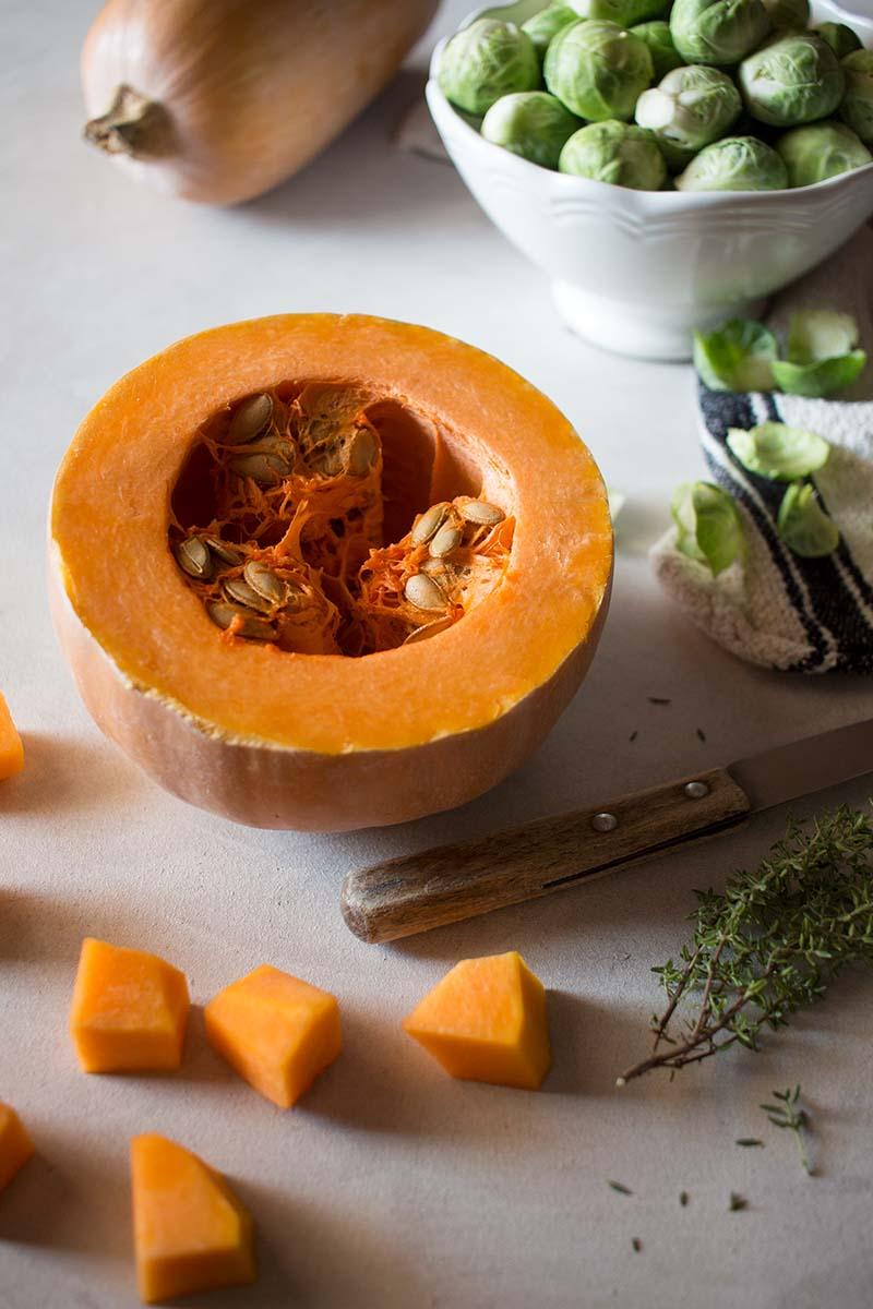 pollo al horno con verduras