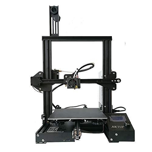 Creality Ender 3 Impresora 3D HICTOP ensamblada a la mitad 220x220x250mm