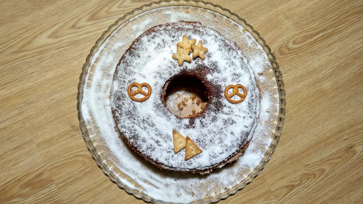 Bizcocho de turrón Jijona en Thermomix