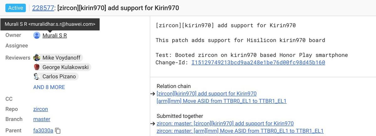 Un nuevo post revela información sobre Fuchsia OS