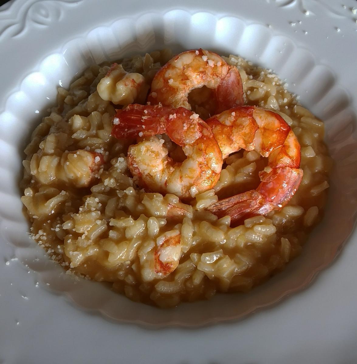 Receta de Risotto de Gambas