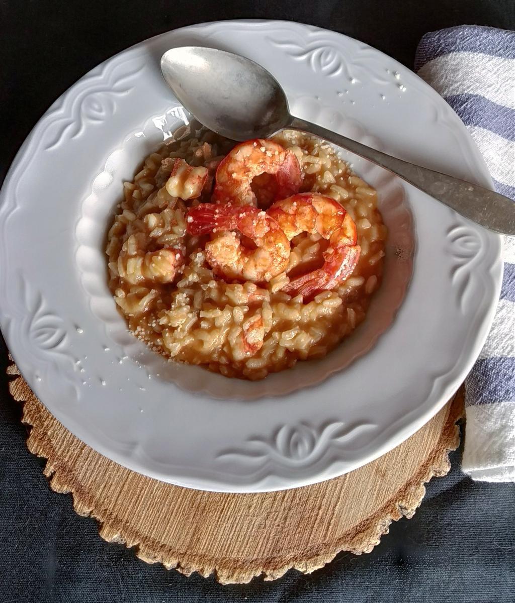 Receta de Ristto de Gambas