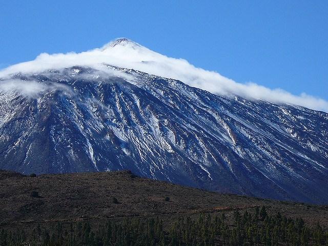 Teide snow