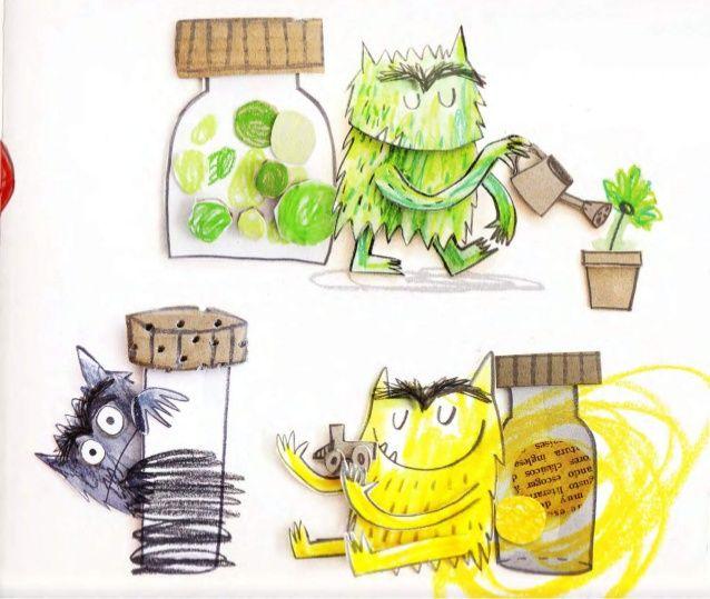 el monstruo de colores actividades