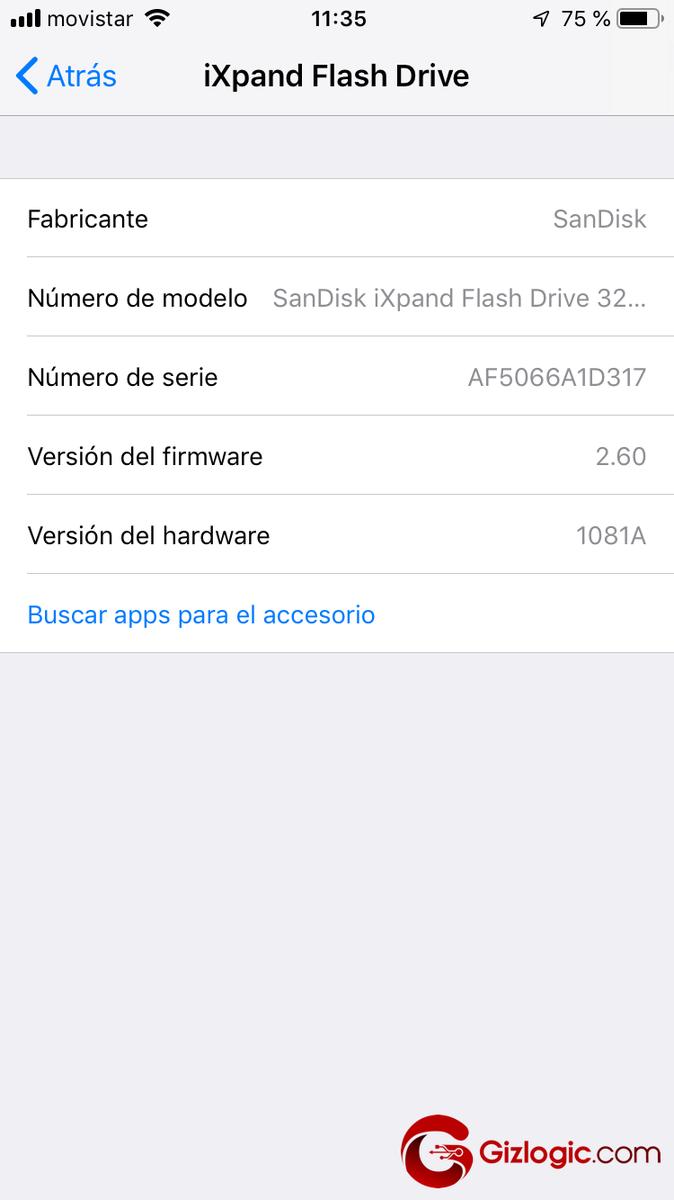 SandiskiXpandInformacion