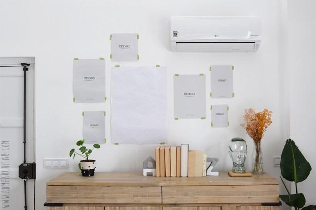 colgar cuadros sin agujeros