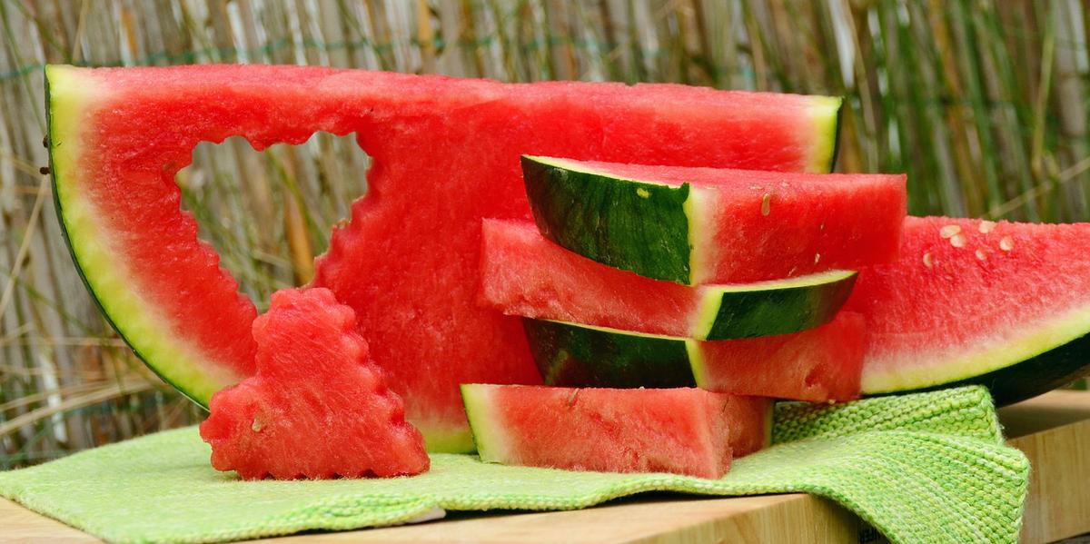imagen de la fruta de verano la sandia