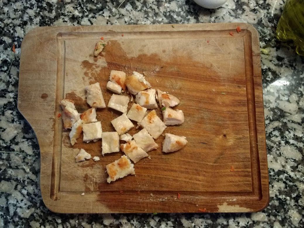 ensalada de pollo