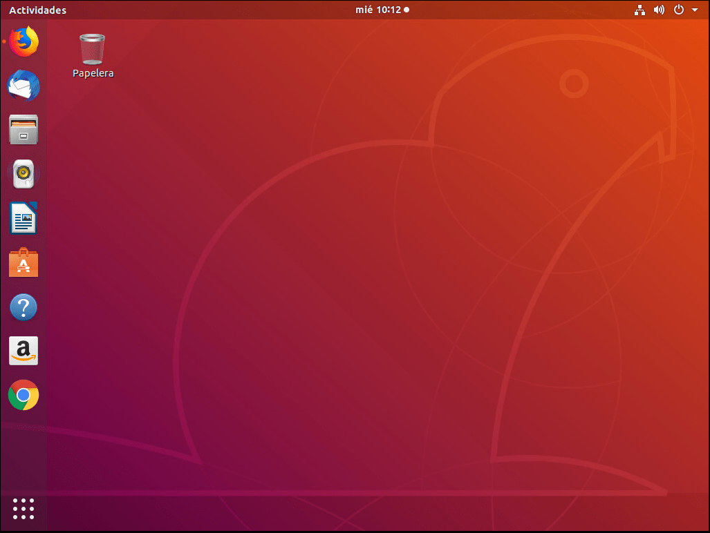 UBUNTU DESKTOP 18.04 LTS