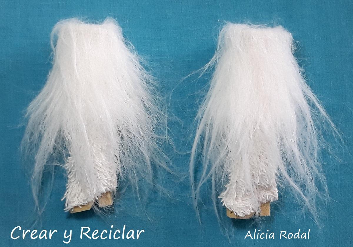 Conjunto ropa de invierno: Botas, chaqueta y funda para portátil o laptop DIY con reciclaje