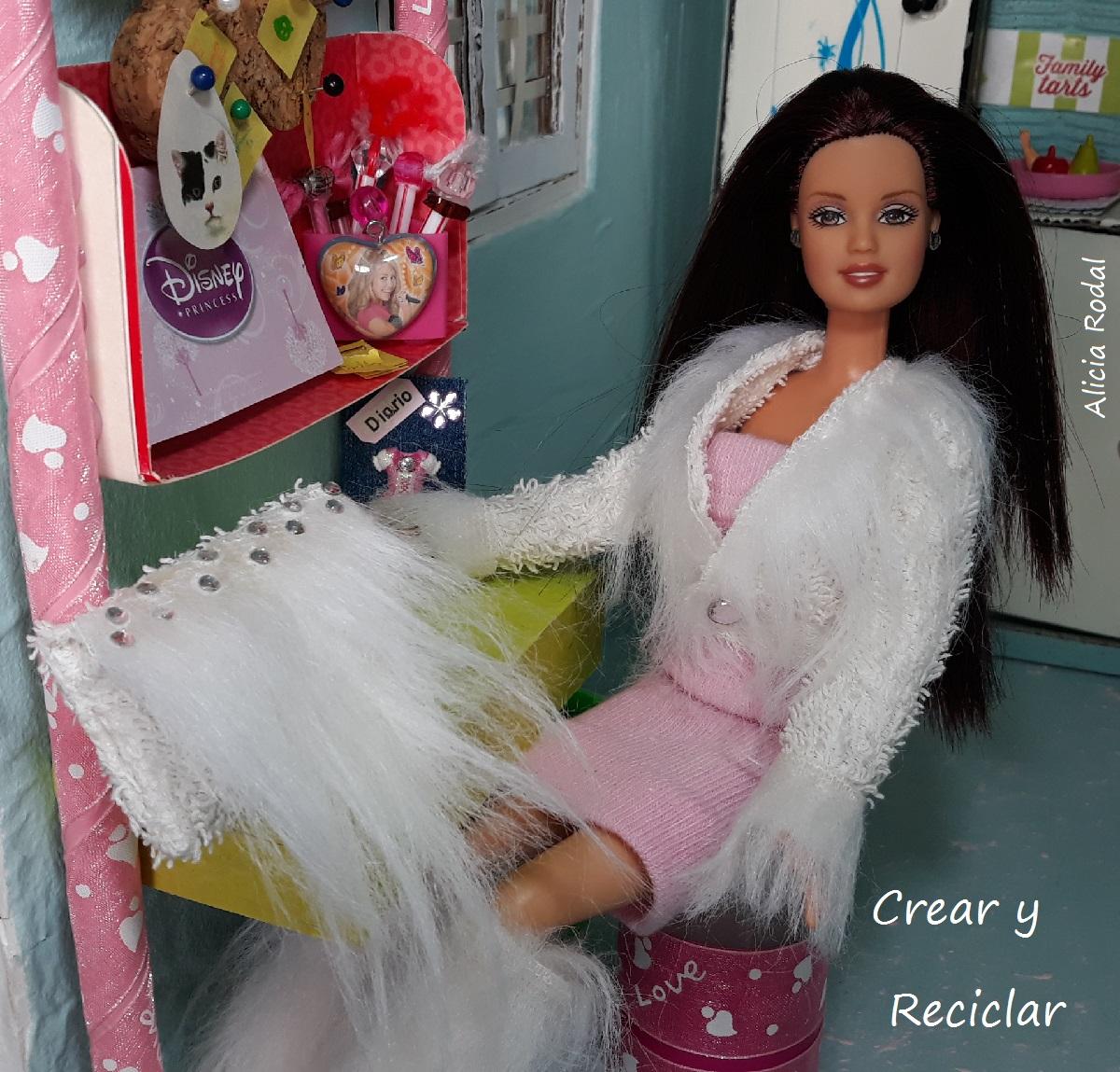 Conjunto ropa de invierno: Botas, chaqueta y funda para portátil o laptop DIY con reciclaje