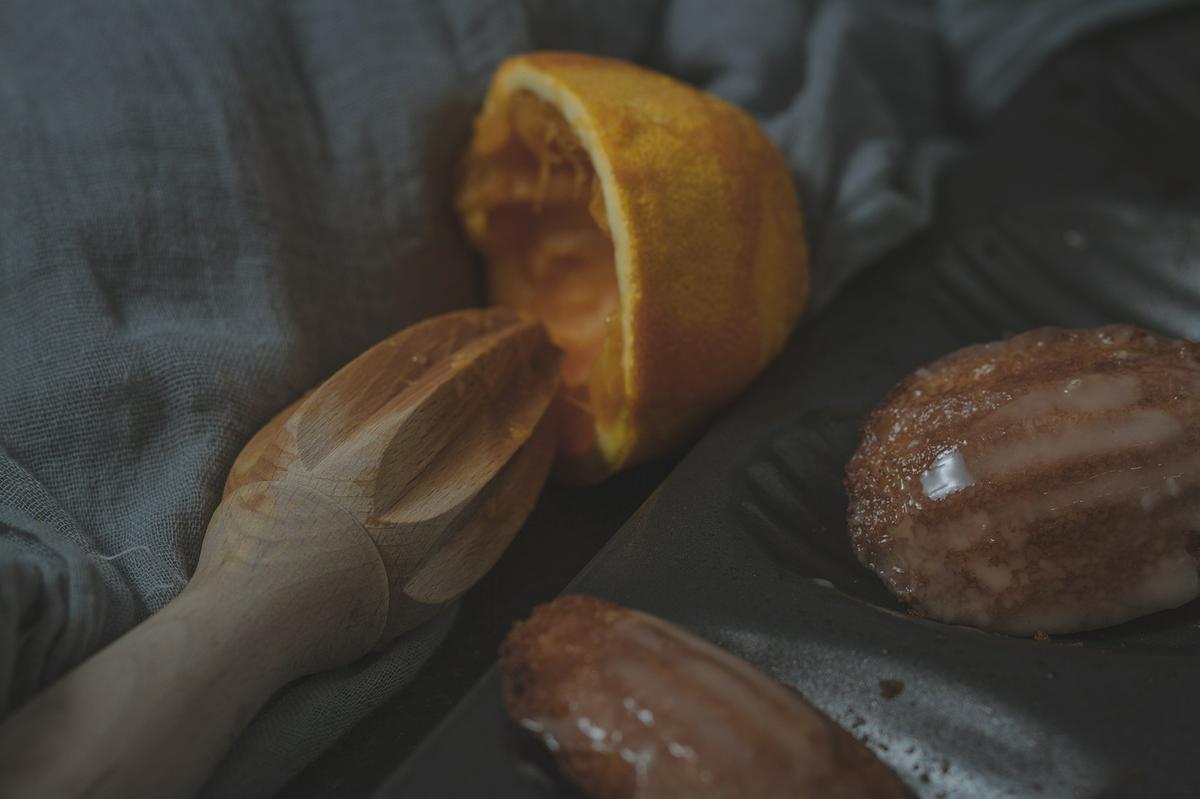 receta madeleines naranja