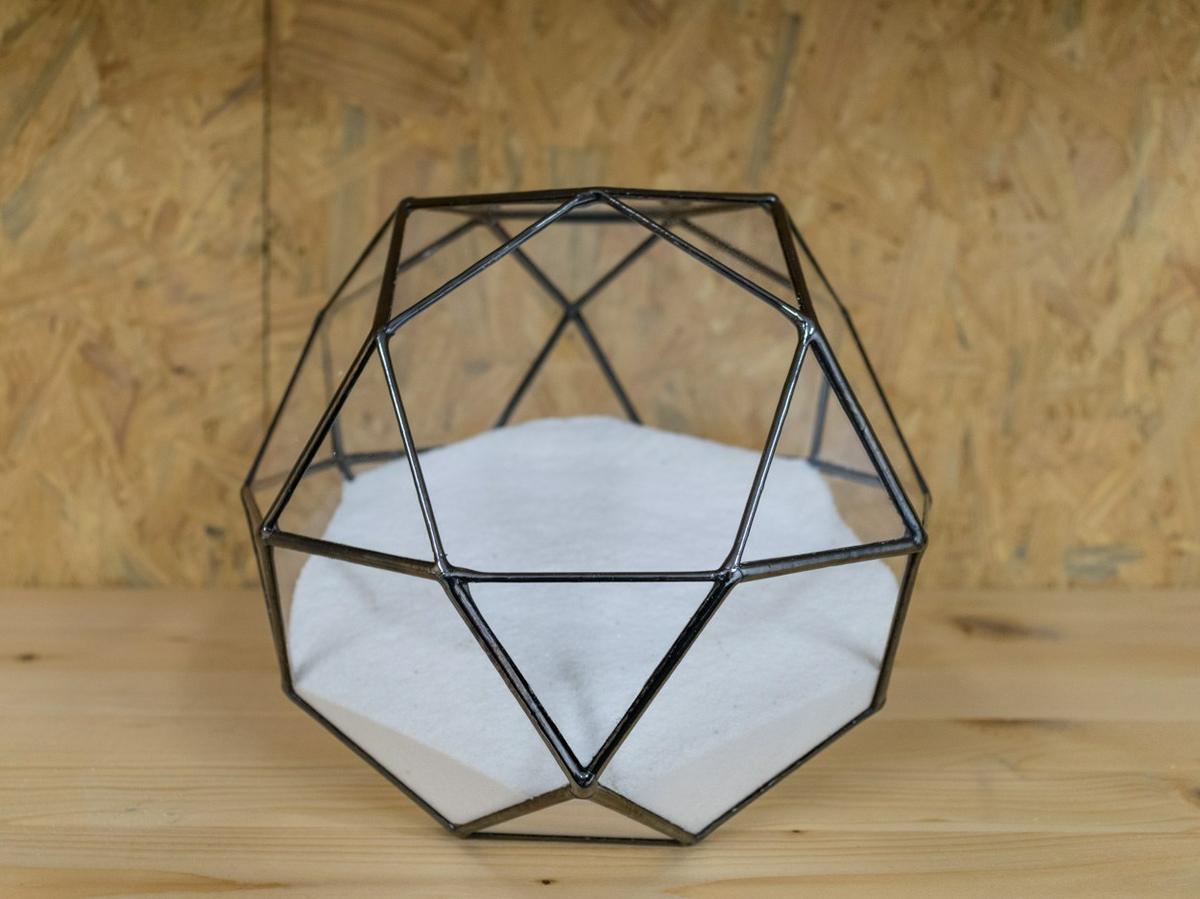 decorar con un terrario - arena