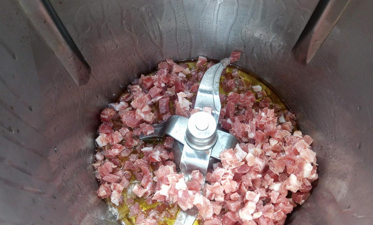 Picadillo jamón.