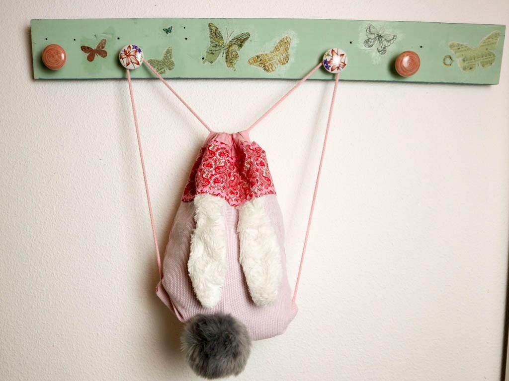 como hacer una mochila de tela