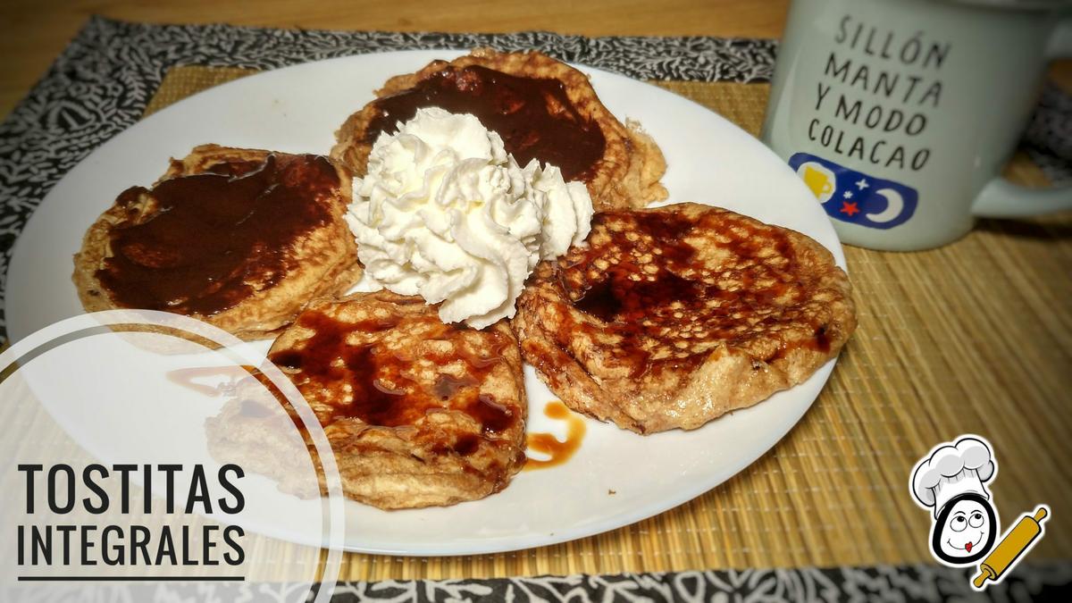 Tortitas integrales en Thermomix.