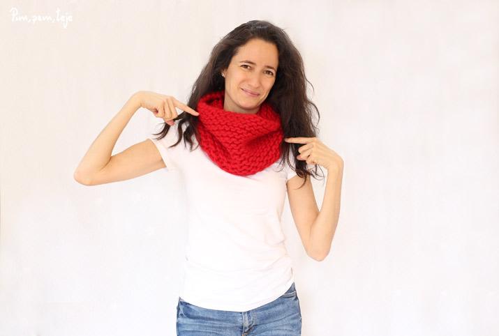 Cuello solidario We are knitters para safe the children