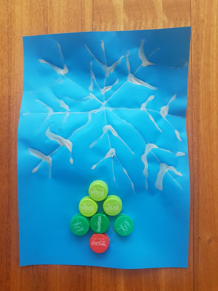 arbol y copito de nieve