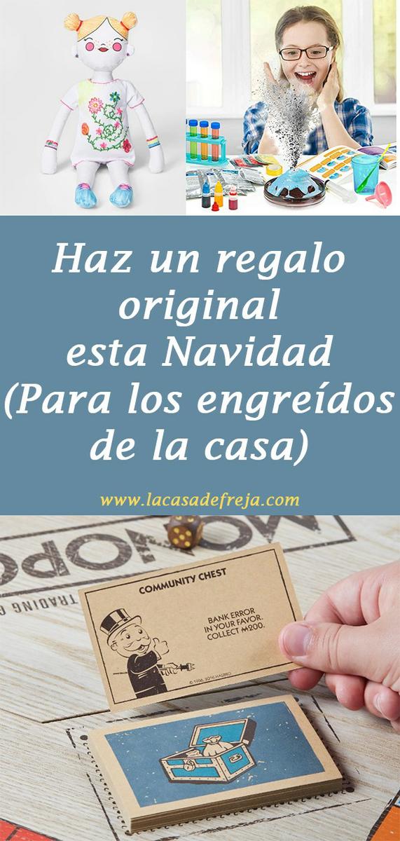 Haz un regalo original esta navidad (Para los engreídos de la casa)