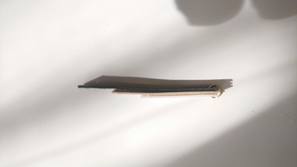 Pendientes de tiras de polipiel ¡ En 10 minutos los tienes !