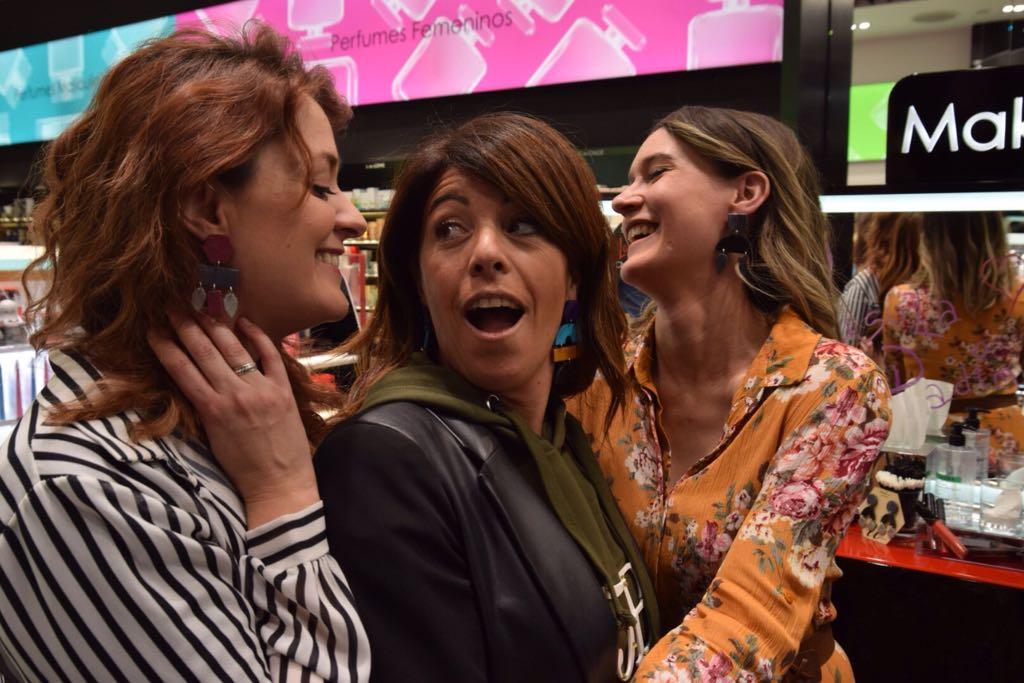 Ursula Padima presenta su nueva coleccion de pendientes en Sephora Granada