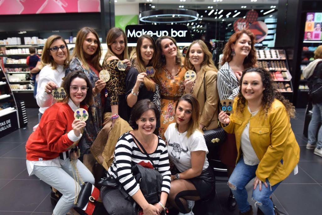 Ursula Padima presenta su nueva coleccion de pendientes en Sephora Granada
