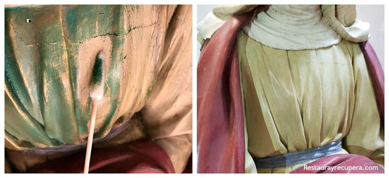 restauracion_santa_Ana_vestido_repinte_restaurayrecupera