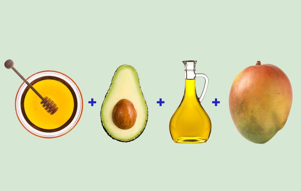 mascarilla casera de miel y aguacate para piel seca