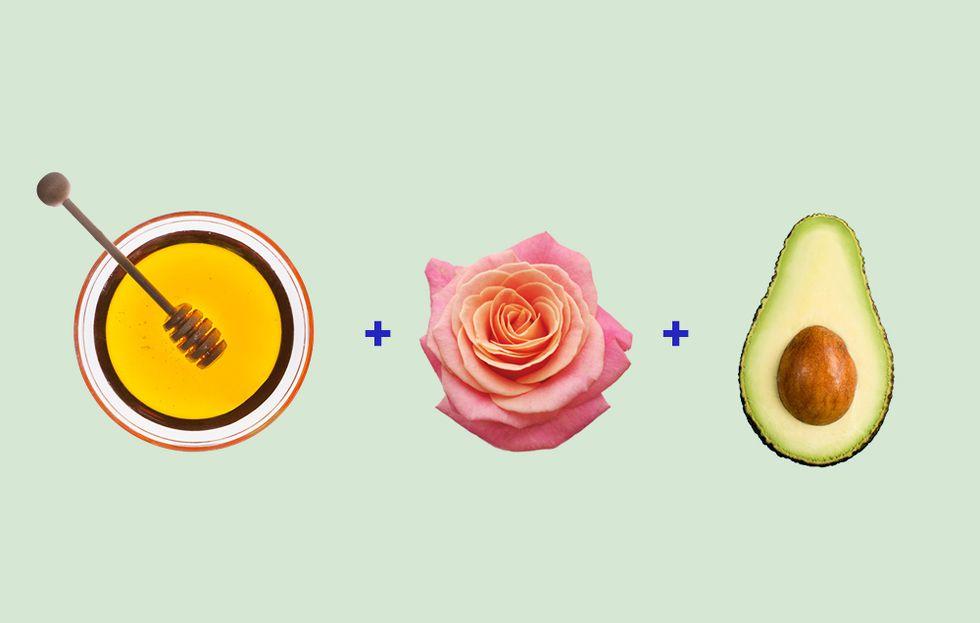 Mascarilla de miel, aguacate y rosa mosqueta