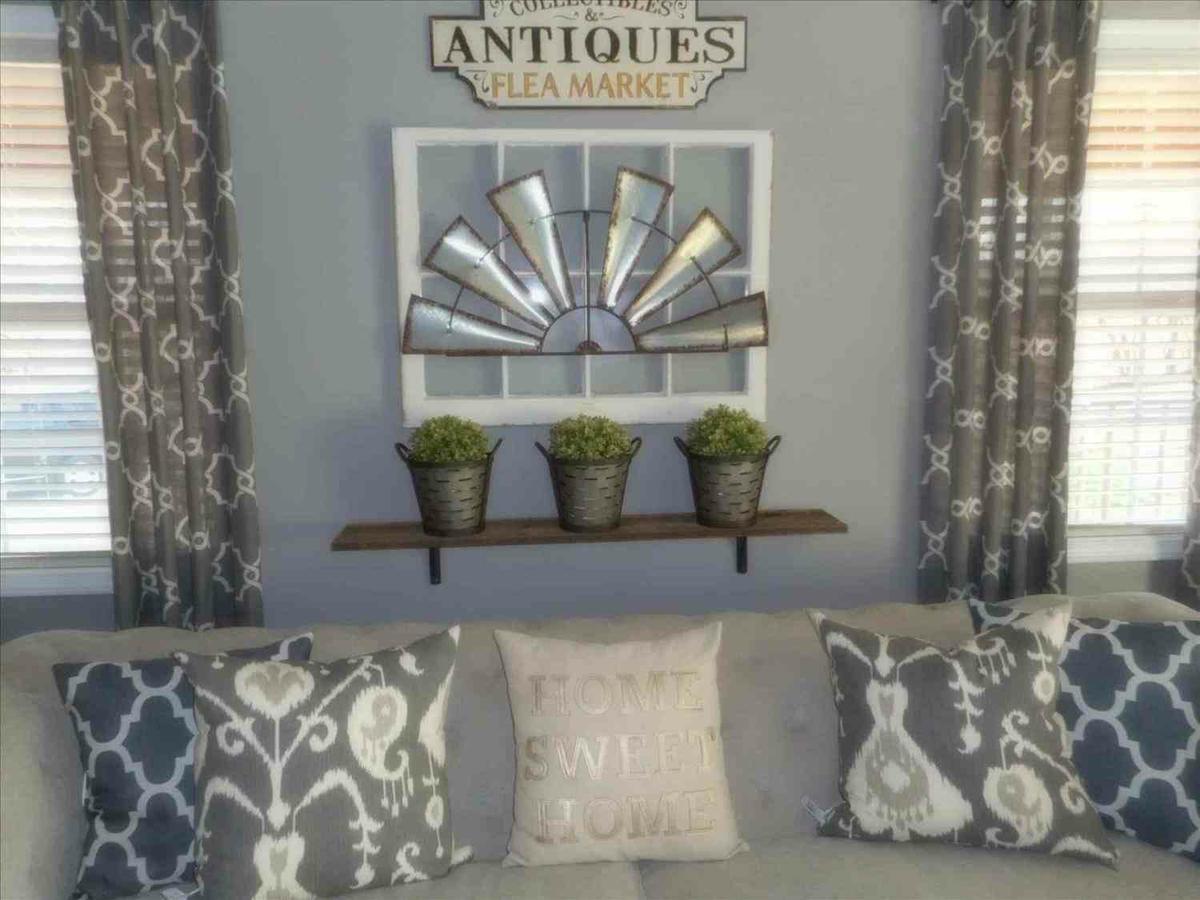  24 Ideas para decorar encima del sofá de la sala 