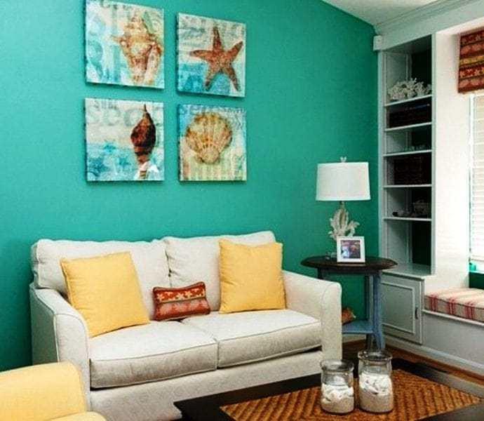  24 Ideas para decorar encima del sofá de la sala 