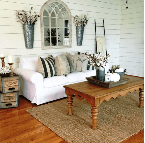  24 Ideas para decorar encima del sofá de la sala 