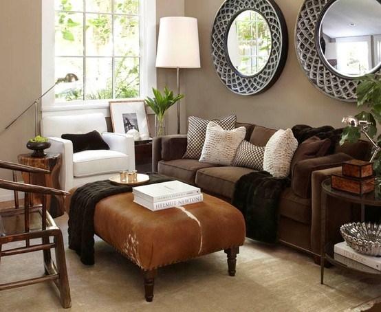  24 Ideas para decorar encima del sofá de la sala 