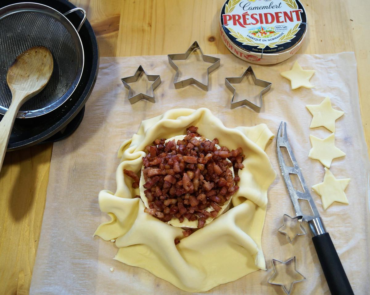 Hojladre relleno de queso