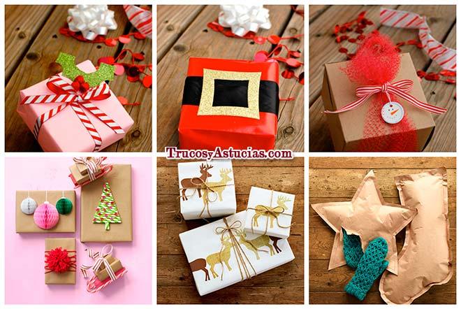 30 Ideas originales para Envolver regalos de Navidad
