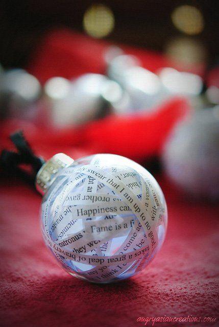 bolas de navidad transparentes con frases originales