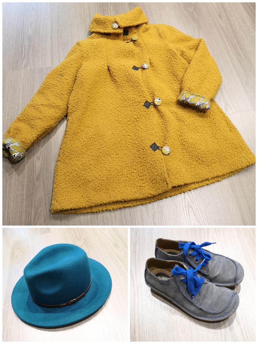 color mostaza, combinar color mostaza y azul