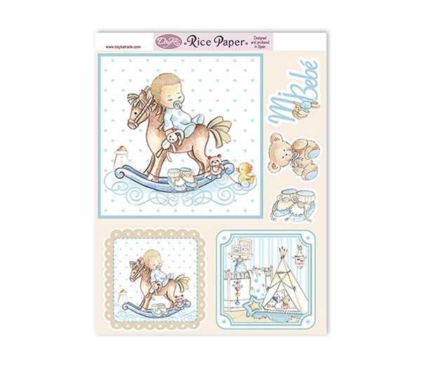 Papel de arroz Dayka Trade caballito niño
