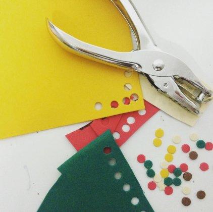 Reciclar goma eva y hacer confetti