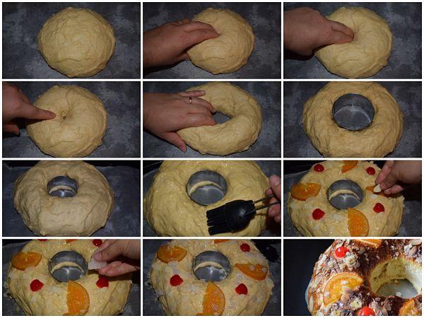 como hacer roscon de reyes
